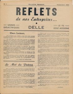 Exemplaire de Reflets de nos entreprises (1950) | archives B. Christen