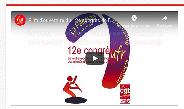Film d’ouverture du 12e congrès