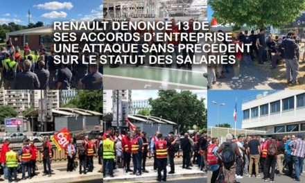 Groupe Renault : attaque sans précédent sur le statut des salariés