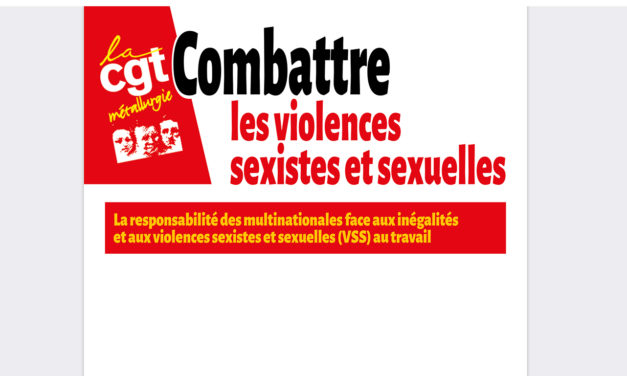 Combattre les violences sexistes et sexuelles !
