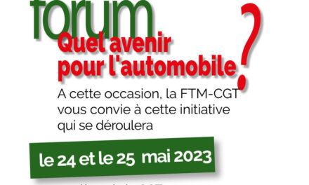 Bulletin de Participation Forum automobile : Droit à la mobilité durable pour tous