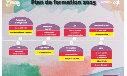 Plan de formation 2025