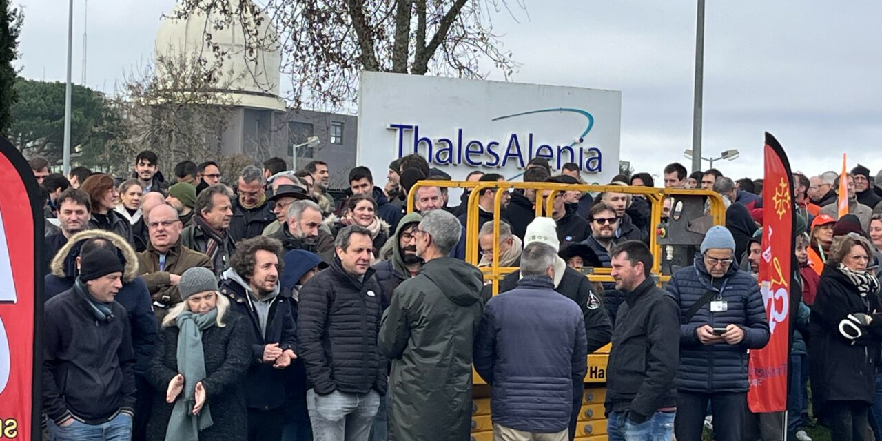 Mobilisation nationale pour les salaires dans le groupe Thales