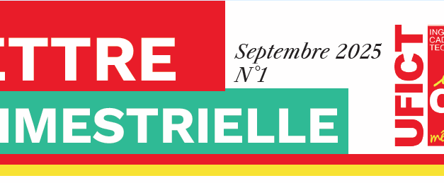 Newsletter UFICT – septembre 2025