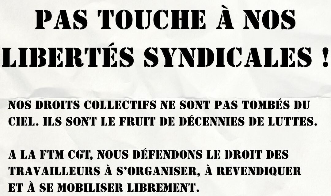 L&rsquo;EXTREME DROITE CIBLE LE SYNDICALISME ET LES SYNDICALISTES